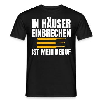 Schlosser Spruch Für Männer Frauen Schlosser - Männer T-Shirt - Schwarz - Vorne - AI Model Male 178 light (178cm)