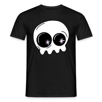 Little ghost Halloween - Men's T-Shirt - black - Front - AI Model Male 178 light (178cm)