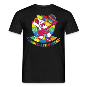 Zurück zu Schule Kindergarten Awesome Lifestyle Ge - Männer T-Shirt - Schwarz - Vorne - AI Model Male 178 light (178cm)