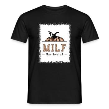 Sarcastic Quotes Ironic Lifestyle Sayings - Men's T-Shirt - black - Front - AI Model Male 178 light (178cm)