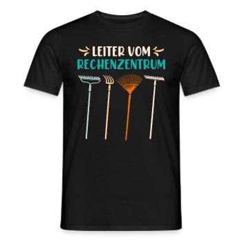 Gartenarbeit Gärtner Spruch - Männer T-Shirt - Schwarz - Vorne - AI Model Male 178 light (178cm)