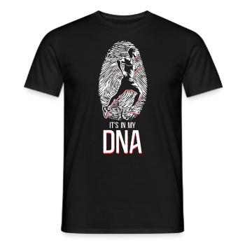 Running Runner Half Marathon - Men's T-Shirt - black - Front - AI Model Male 178 light (178cm)