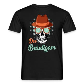 Hochzeit Männer Bräutigam Jungesellenabschied - Männer T-Shirt - Schwarz - Vorne - AI Model Male 178 light (178cm)