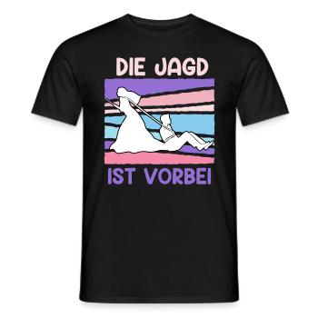 Männerjagd Hochzeit Braut Jungesellenabschied - Männer T-Shirt - Schwarz - Vorne - AI Model Male 178 light (178cm)