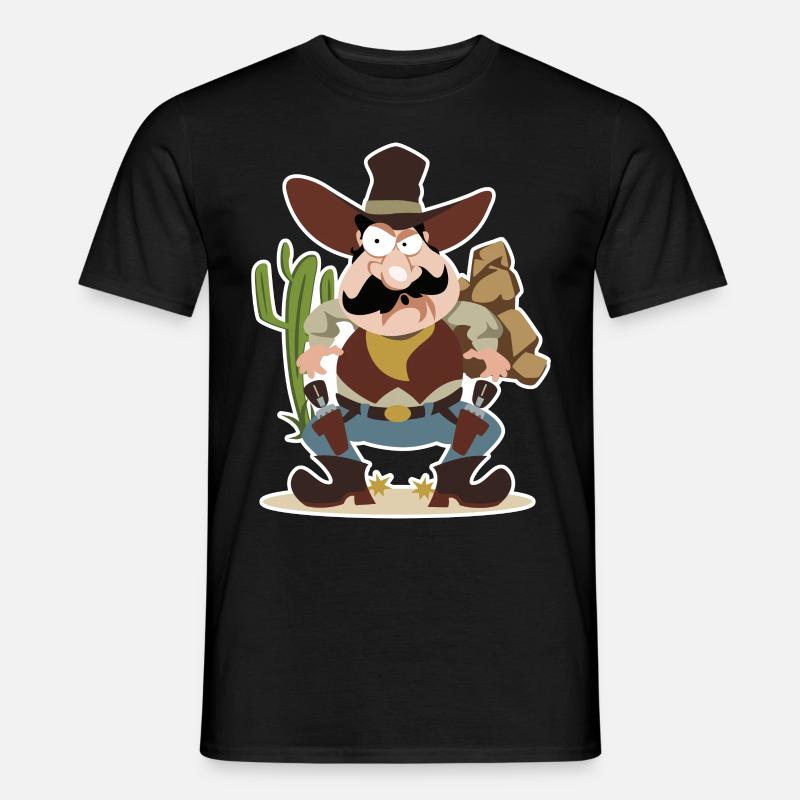 Garrett West - Männer T-Shirt - Schwarz