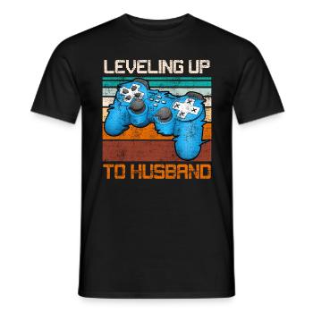 Jungesellenabschied Männer Hochzeit Ehemann - Männer T-Shirt - Schwarz - Vorne - AI Model Male 178 light (178cm)