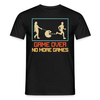 JGA Men Boys' Farewell Wedding - T-shirt homme - noir - Devant - AI Model Male 178 light (178cm)