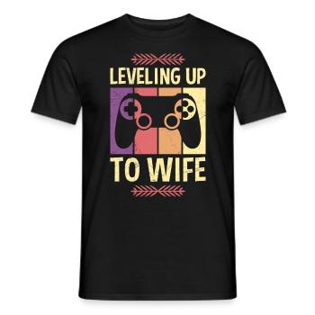 Jungesellenabschied Frau Hochzeit Braut - Männer T-Shirt - Schwarz - Vorne - AI Model Male 178 light (178cm)