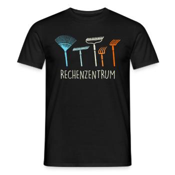 Landschaftsbauer Garten Schrebergarten - Männer T-Shirt - Schwarz - Vorne - AI Model Male 178 light (178cm)