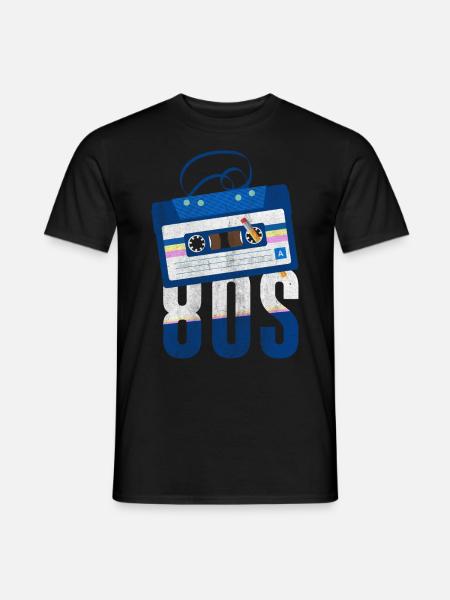 80s 80s Music - Men's T-Shirt - black