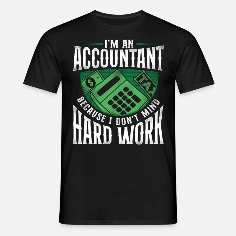 Comptable Comptable Comptable Comptabilité - T-shirt Homme - noir