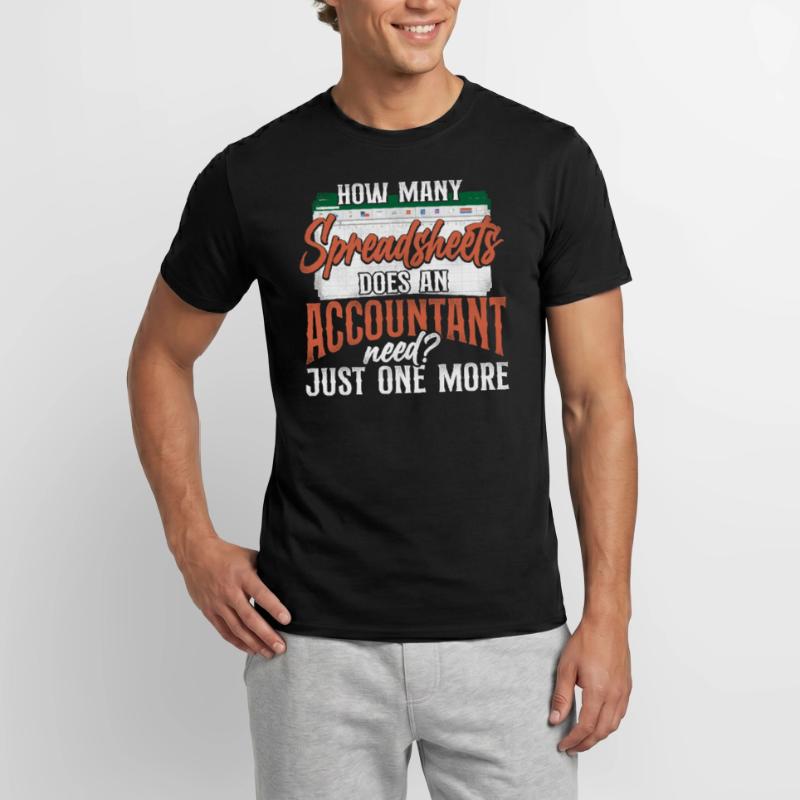Comptable Comptable Comptable Comptabilité T-shirt homme