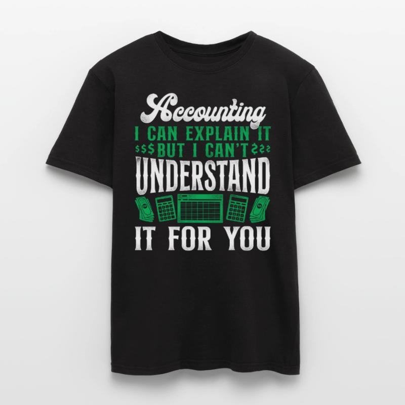 Comptable Comptable Comptable Comptabilité T-shirt homme