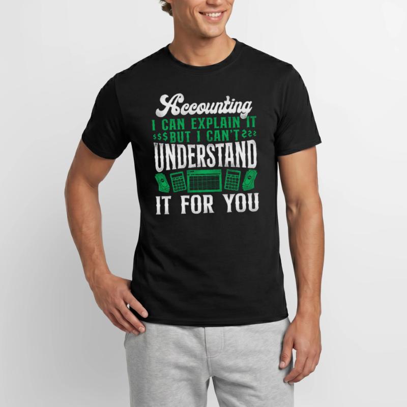 Comptable Comptable Comptable Comptabilité T-shirt homme
