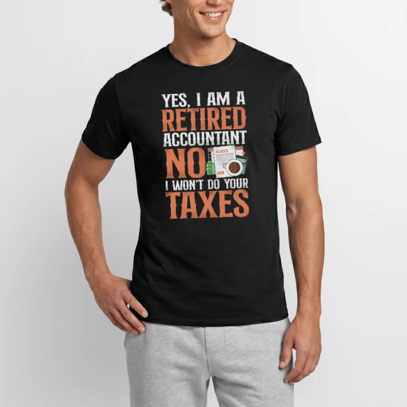 Comptable Comptable Comptable Comptabilité T-shirt homme