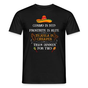 Cinco de Mayo Barkeeper Tequila Liebhaber Funny Mexica - Männer T-Shirt - Schwarz - Vorne - AI Model Male 178 light (178cm)