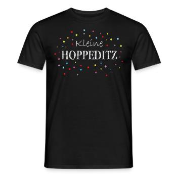 Düsseldorf Konfetti Karneval Närrin Kostümersatz - Männer T-Shirt - Schwarz - Vorne - AI Model Male 178 light (178cm)