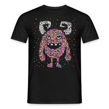 Carnaval Carnaval Confettis Monster Kölle Alaaf - T-shirt homme - noir - Devant - AI Model Male 178 light (178cm)