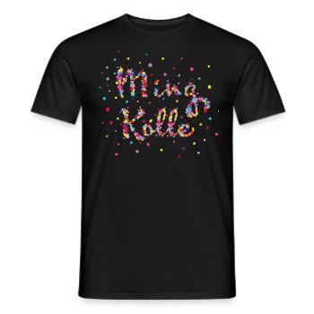 Ming Kölle Köln Colonia Cologne Kölsch Karneval - Männer T-Shirt - Schwarz - Vorne - AI Model Male 178 light (178cm)