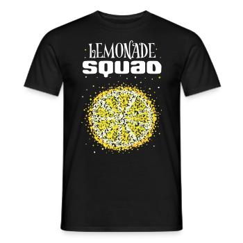 Lemon Costume Replacement Carnival Carnival Gift - Men's T-Shirt - black - Front - AI Model Male 178 light (178cm)