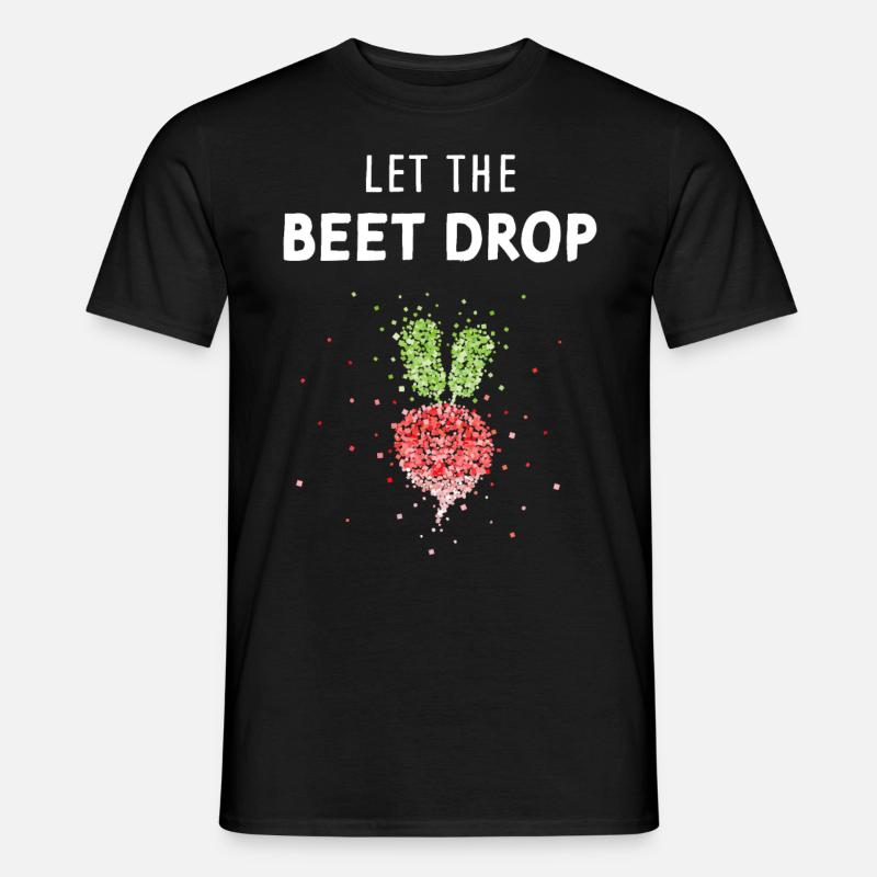 Radieschen Beet Kostümersatz Karneval Fasching - Männer T-Shirt - Schwarz