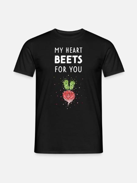 Radieschen Beet Kostümersatz Karneval Fasching - Männer T-Shirt - Schwarz