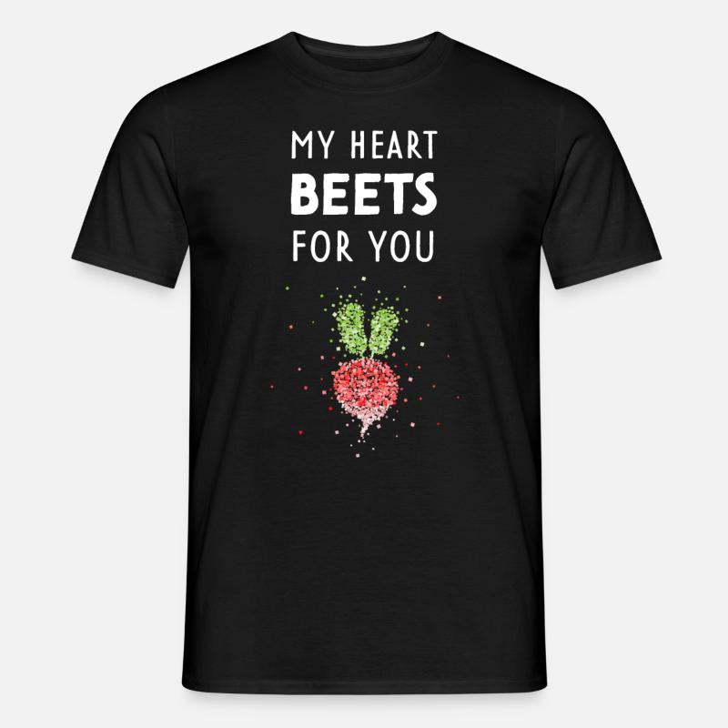 Radieschen Beet Kostümersatz Karneval Fasching - Männer T-Shirt - Schwarz