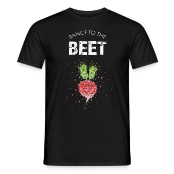Radishes Beet Costume Replacement Carnival Carnival - Men's T-Shirt - black - Front - AI Model Male 178 light (178cm)