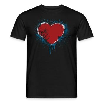 Amerikanischer Flagge USA United States Of America - Männer T-Shirt - Schwarz - Vorne - AI Model Male 178 light (178cm)
