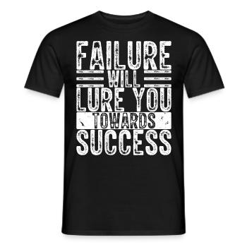Inspirer des ondes positives Motivation de la vieas - T-shirt homme - noir - Devant - AI Model Male 178 light (178cm)