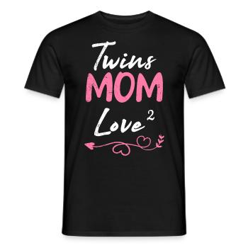 Gemini Baby Love High 2 Mère Devenir Maman - T-shirt homme - noir - Devant - AI Model Male 178 light (178cm)