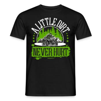 Quad VTT Tout-terrain Quad Riders - T-shirt homme - noir - Devant - AI Model Male 178 light (178cm)