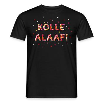Kölle Alaaf Carnaval Rose Lundi Costume Remplacement Jeck - T-shirt homme - noir - Devant - AI Model Male 178 light (178cm)