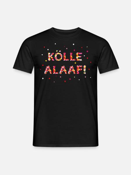 Kölle Alaaf Karneval Rosenmontag Kostümersatz Jeck - Männer T-Shirt - Schwarz