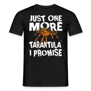 Nur Noch Ein Tarantula Spinne Arachnophile - Männer T-Shirt - Schwarz - Vorne - AI Model Male 178 light (178cm)