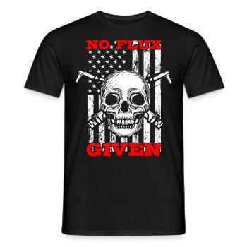 Mécanicien de soudure de drapeau américain de soudeur - T-shirt homme - noir - Devant - AI Model Male 178 light (178cm)