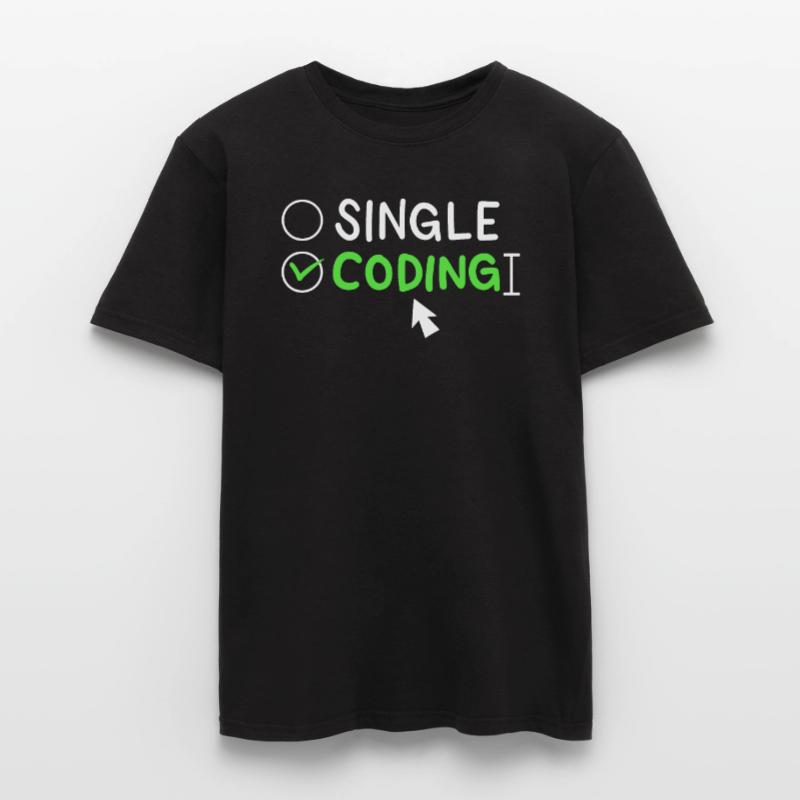 Ingénieur logiciel de programmation à codage unique T-shirt homme