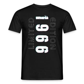 Limited Edition Year of Birth 1966 Gift Men - Men's T-Shirt - black - Front - AI Model Male 178 light (178cm)