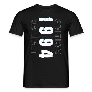 Édition Limitée Année de Naissance 1994 Cadeau Hommes - T-shirt homme - noir - Devant - AI Model Male 178 light (178cm)