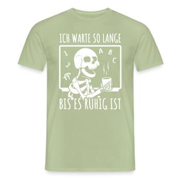 Lehrer Klassenlehrer Grundschullehrer Lehrerin - Männer T-Shirt - Sage - Vorne - AI Model Male 178 light (178cm)