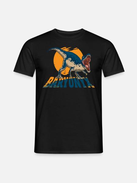 Baryonyx Dinosaur - Men's T-Shirt - black