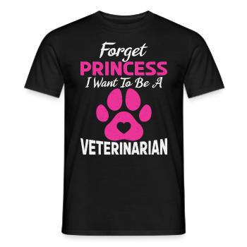 Vergiss Prinzessin, Ich Möchte Zukünftige - Männer T-Shirt - Schwarz - Vorne - AI Model Male 178 light (178cm)