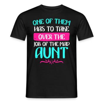 Il faut faire le travail de tante folle - T-shirt homme - noir - Devant - AI Model Male 178 light (178cm)