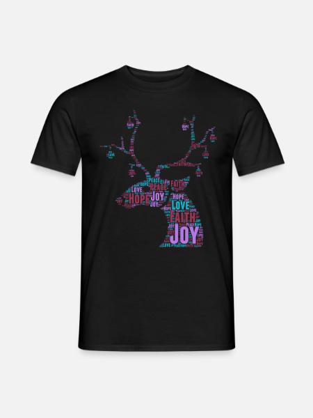 Weihnachten Weihnachten Weihnachten Weihnachten - Männer T-Shirt - Schwarz