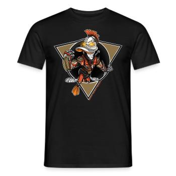 Les DUCKS - T-shirt homme - noir - Devant - AI Model Male 178 light (178cm)