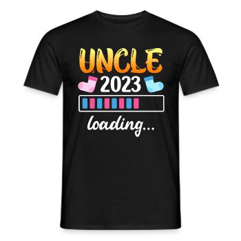 Onkel 2023 loading bester Onkel 2023 - Männer T-Shirt - Schwarz - Vorne - AI Model Male 178 light (178cm)