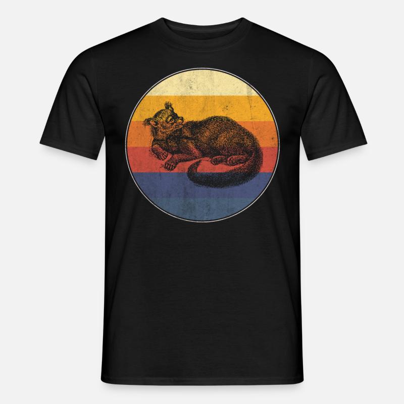 Binturong - Männer T-Shirt - Schwarz