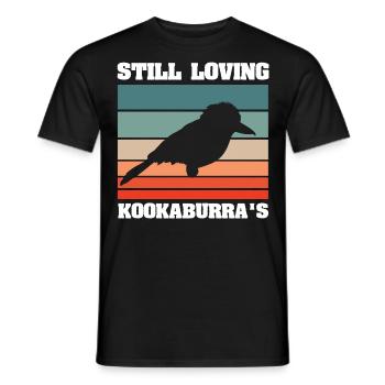 Kookaburra Design et Kookaburra Dicton - T-shirt homme - noir - Devant - AI Model Male 178 light (178cm)
