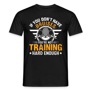 Bestes Team Fechten Lebensstil Kampfsportarten - Männer T-Shirt - Schwarz - Vorne - AI Model Male 178 light (178cm)