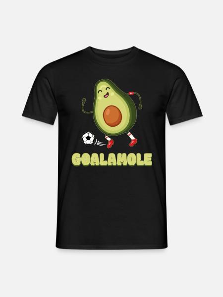 Avocado Goalamole - Men's T-Shirt - black